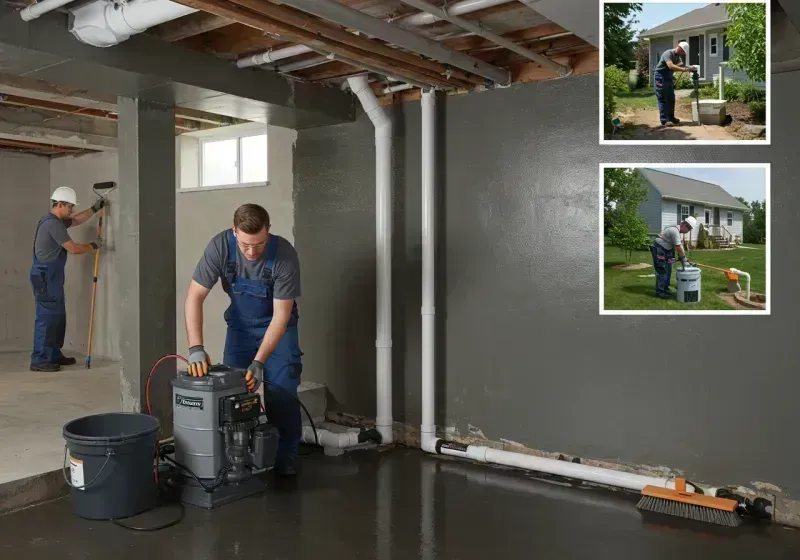 Basement Waterproofing and Flood Prevention process in Stanaford, WV